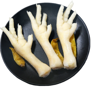 泡椒凤爪山椒鸡爪即食零食休闲卤味小吃香酥鸡脚真空小包装熟食