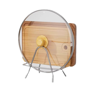 不锈钢砧板架厨房锅盖架案板刀架台面收纳沥水架放粘板菜板