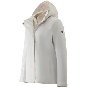 KOLON SPORT可隆冲锋衣2级运动Polartec男女连帽多口袋抓绒夹克