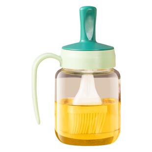 油刷油瓶一体玻璃家用耐高温食品级硅胶油壶刷子专用烙饼用的工具