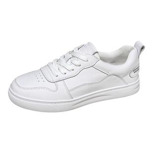 头层牛皮女款休闲板鞋2026春秋新款平底运动女单鞋轻便百搭小白鞋