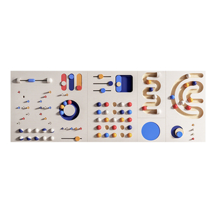 儿童互动装饰益智挂画学校幼儿园墙面装置售楼处架空层公区装饰画