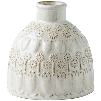 小悠家做旧艺术感浮雕陶瓷花瓶