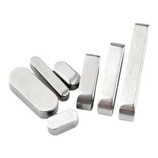 304不锈钢平键销圆角键销A型键槽销子GB1096方键条销料M3M4M5-M10