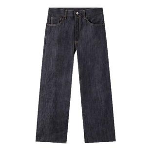 阿曹本铺原浆原牛阿美咔叽复古赤耳丹宁牛仔裤男501宽松直筒长裤