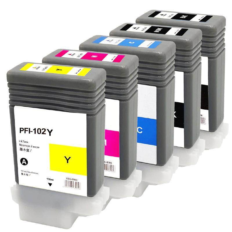 近朱者适用canon佳能PFI-102 IPF500 610 655 700 710 720 750 755 510 600 605打印机墨盒PFI-102宽幅绘图仪