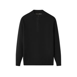 HLA/海澜之家轻商务Chic Ageless含羊毛长袖针织衫26春毛衫男