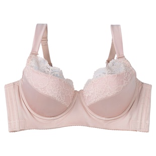 MsKKay兜兜杯内衣女调整型文胸防下垂聚拢收副乳大胸显小薄|天使