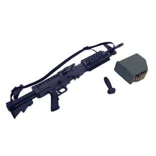 威龙DML美国LMG轻机枪1/6兵人模型配件77028 塑料材质 现货