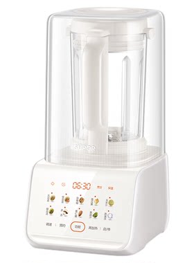 苏泊尔破壁机家用0涂层低音降噪防糊多功能大容量可预约料理机