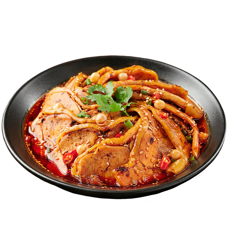 品品冷吃红油鸡片什锦五脆520g
