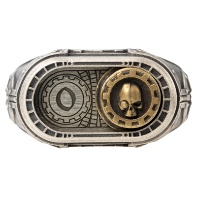 Starforged星辰铸造战锤40K周边万机之神印戒机械神教戒指现货