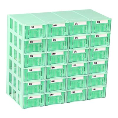 腾正跃抽屉式零件收纳盒首饰分类