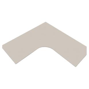 弧形l型转角拐角书桌桌垫办公室桌面保护垫皮革桌布防水防油免洗