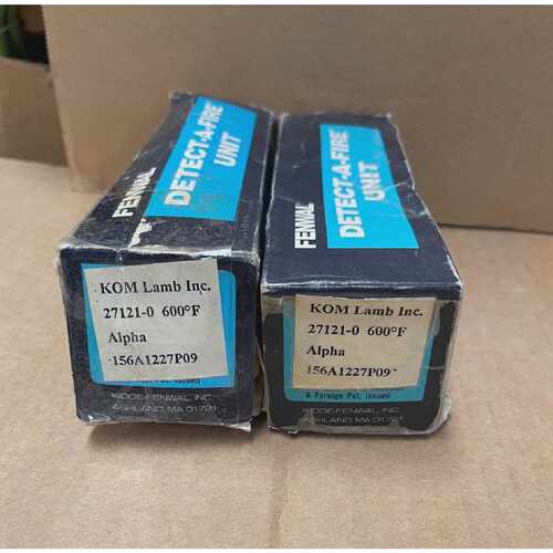 KiddeFenwal  271210  156A1227P09  DetectAFire HeatFlame Dete