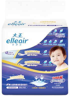 大王elleair婴儿抽纸60*4