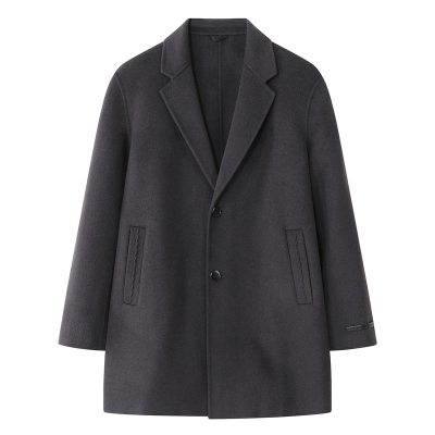 【双面呢70%绵羊毛】毛呢大衣