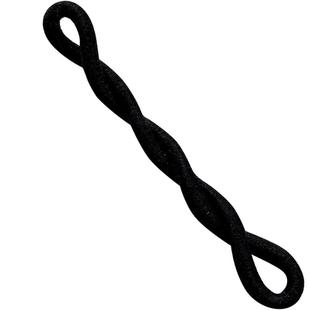 老式黑色头绳小橡皮筋发圈女扎头发绳头饰胶圈皮套传统简单绑简约