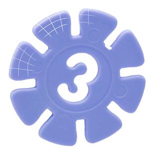 得力雪花片儿童大号积木拼插智力开发大码积木拼装3-7岁益智玩具