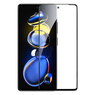 闪魔适用 红米Note11TPro钢化膜note11tpro+手机全屏小米Redmi贴膜note11t pro保护十高清玻璃防摔防爆