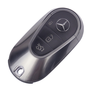 适用奔驰钥匙套c260l eqs s450l eqe glc260 2026款e300l透明超薄