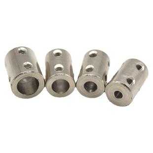 45#号钢刚性联轴器 圆柱连接杆 电机马达模型机械传动变径电镀器