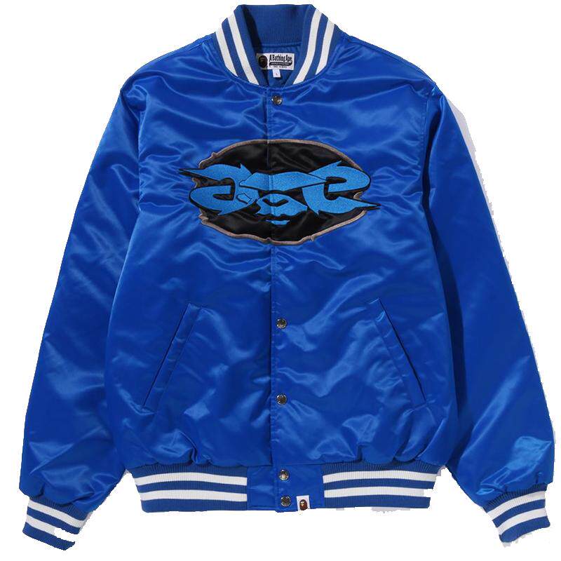 BAPE男装尼龙棒球外套