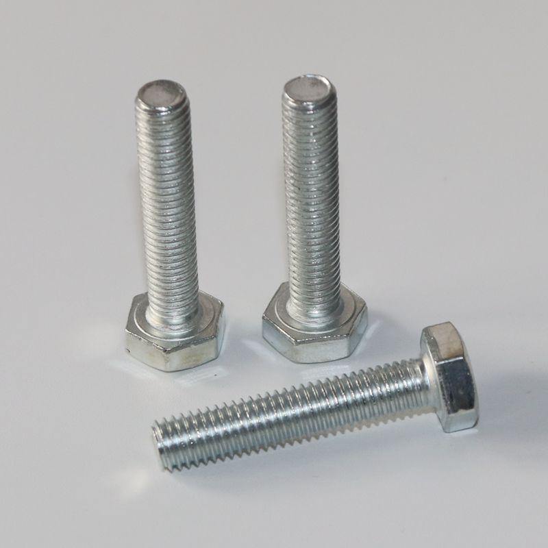 镀锌外六角螺丝螺栓 GB30外六角螺丝 4.8级外六角螺丝M6M8M10M12