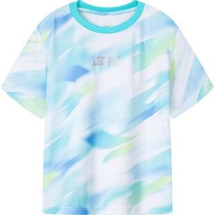 迅干科技2.0|商场同款361男童短袖针织衫运动2026夏季小童上衣