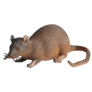 林畅模玩儿童软胶仿真动物玩具家鼠模型老鼠小耗子套装男孩认知