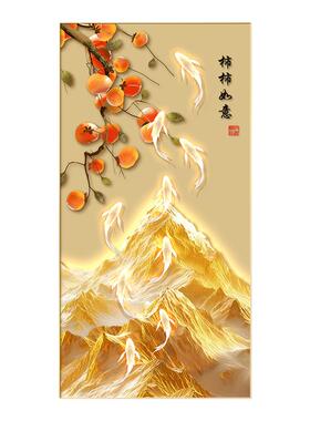 中式玄关装饰画定制尺寸破损包赔