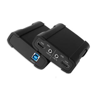 天创恒达UB570N2双路高清采集卡hdmi直播usb3.0双机位sdi采集盒