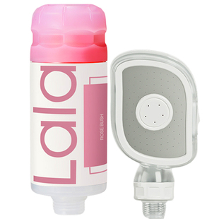 娜拉之夏过滤花洒软管叶子增压喷雾淋浴喷头组合4分防爆硅胶水管