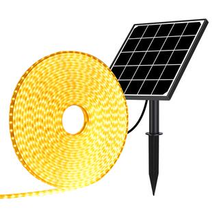 2026款新型太阳能灯带户外防水超亮串灯庭院装饰灯串花园led灯条