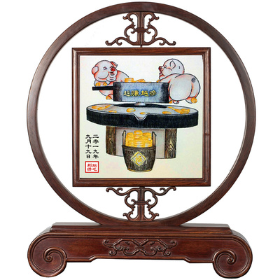 新生儿宝宝满月理发定制作胎毛绣