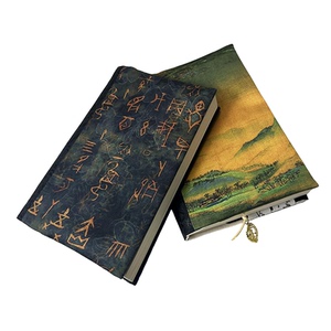 手工布艺书套书皮书衣可调节手账本封皮创意学生文具送朋友礼物