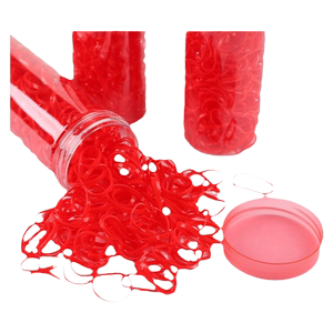 国庆节儿童皮筋红色头绳女童宝宝扎头发不伤发喜庆发圈小女孩头饰