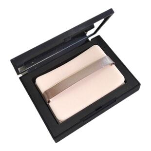 二代细腻圆形方形双面植绒定妆粉扑K1K0柔软NA*S/C*T粉饼替换粉扑