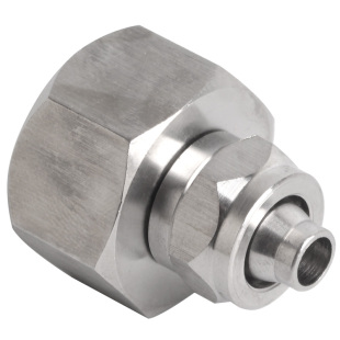 不锈钢4转2分进水直通过滤器二分管接头家用直饮水机纯净水器配件