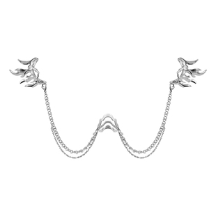 BLACKHEAD/黑头新款小众设计面饰男士个性女生耳挂耳饰欧美高级感