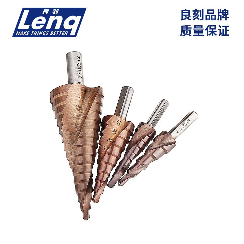 M35含钴阶梯钻 三角柄/六角柄宝塔钻 高硬度高强度钻头 开孔器