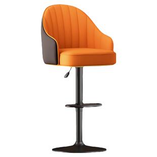 吧台椅现代简约高脚凳家用轻奢吧椅酒吧升降凳子收银台椅子高吧凳