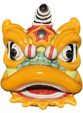 醒狮摆件岭南特色开业乔迁伴手礼