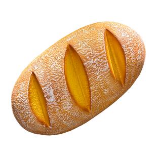 仿真面包烘焙店面包模型玻璃钢雕塑门头立体发光壁挂摆件装饰