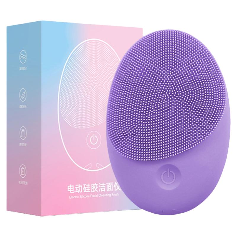 电动硅胶洗脸仪洁面仪神器毛孔清洁器洗面仪超声波震动洗澡按摩刷