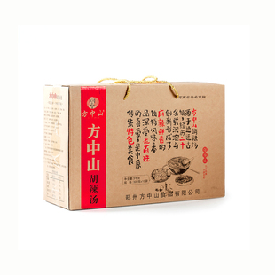 方中山胡辣汤料爆辣味3000克整箱10袋河南特产礼盒装送礼佳品早餐