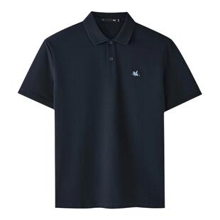 海澜之家马到成功短袖POLO衫26夏季新款凉感中年父亲款上衣T恤男