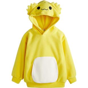【Squishmallows】HM童装儿童男童冬季贴花舒适连帽衫1206433