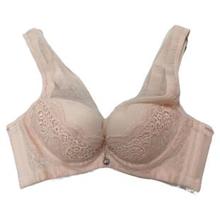 露蒂诗深v聚拢型文胸软钢圈背心款 美背薄模杯内衣75A 70B75C 70C