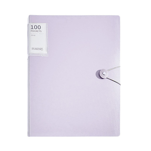 三年二班文件夹a4资料夹透明插页100页资料册开学必备好物大容量多功能试卷收纳袋档案整理办公用品合同夹